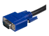 StarTech.com 2-in-1 USB KVM Cable - Right-angle