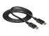 StarTech.com 35 ft DisplayPort Cable with Latches - Left-angle