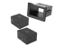 StarTech.com Conference Room Docking Station, Universal Laptop Dock, 4K HDMI, 60W Power Delivery, USB Hub, GbE, Audio, In-Table Connectivity Box For Huddle/Boardroom Collaboration Space - Right-angle