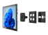 Compulocks Magnetix Secured Magnetic Tablet Wall Mount - Right-angle