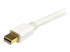 StarTech.com 2m 6ft White Mini DisplayPort 1.2 Cable M/M - Close up