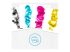 HP 31 - 70 ml - cyan - Front