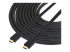StarTech.com 15m(50ft) HDMI 2.0 Cable, 4K 60Hz Active HDMI Cable, CL2 Rated for In Wall Installation, Long Durable High Speed Ultra-HD HDMI Cable, HDR 10, 18Gbps, Male to Male Cord, Black - Right-angle