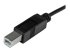 StarTech.com USB C to USB B Printer Cable - Right-angle