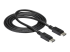 StarTech.com 35 ft DisplayPort Cable with Latches - Left-angle